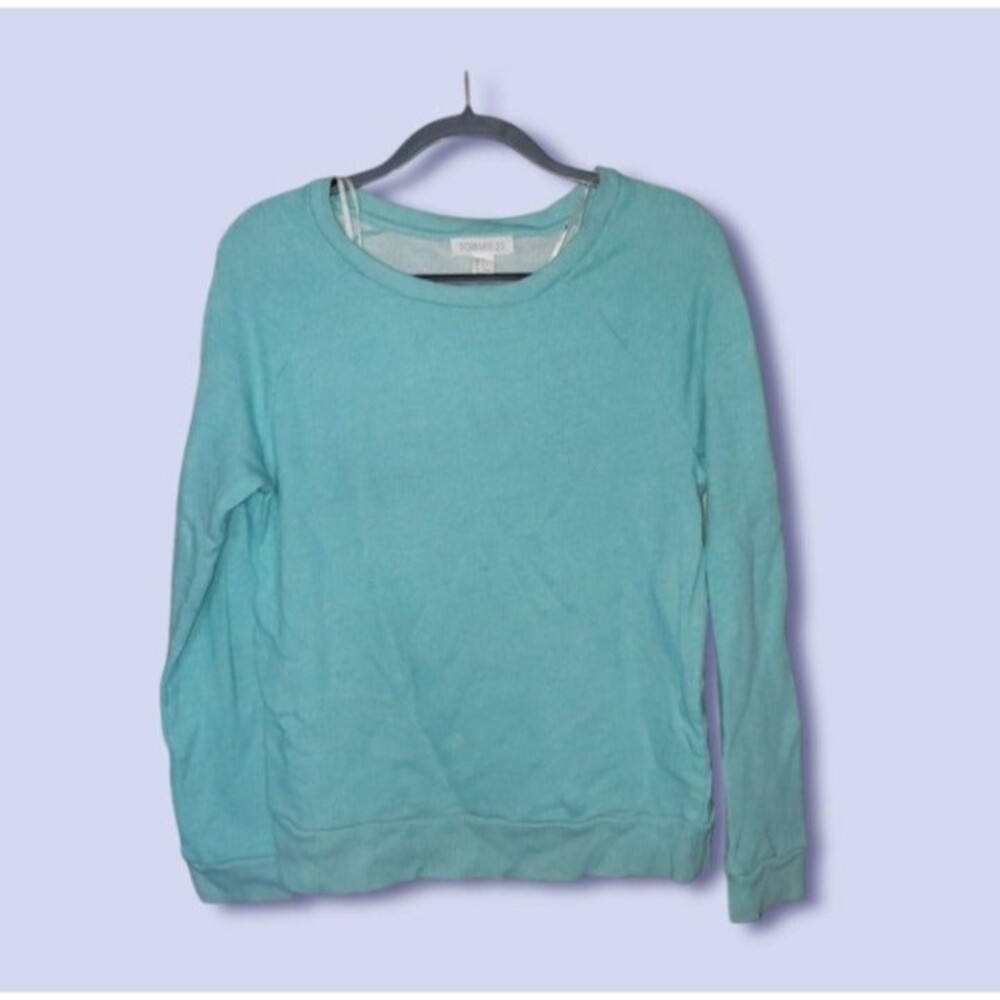 FOREVER 21 Teal Crew Neck Sweater Size L